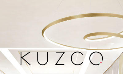 Decorative banner of a Kuzco Chandelier from Luna Collection