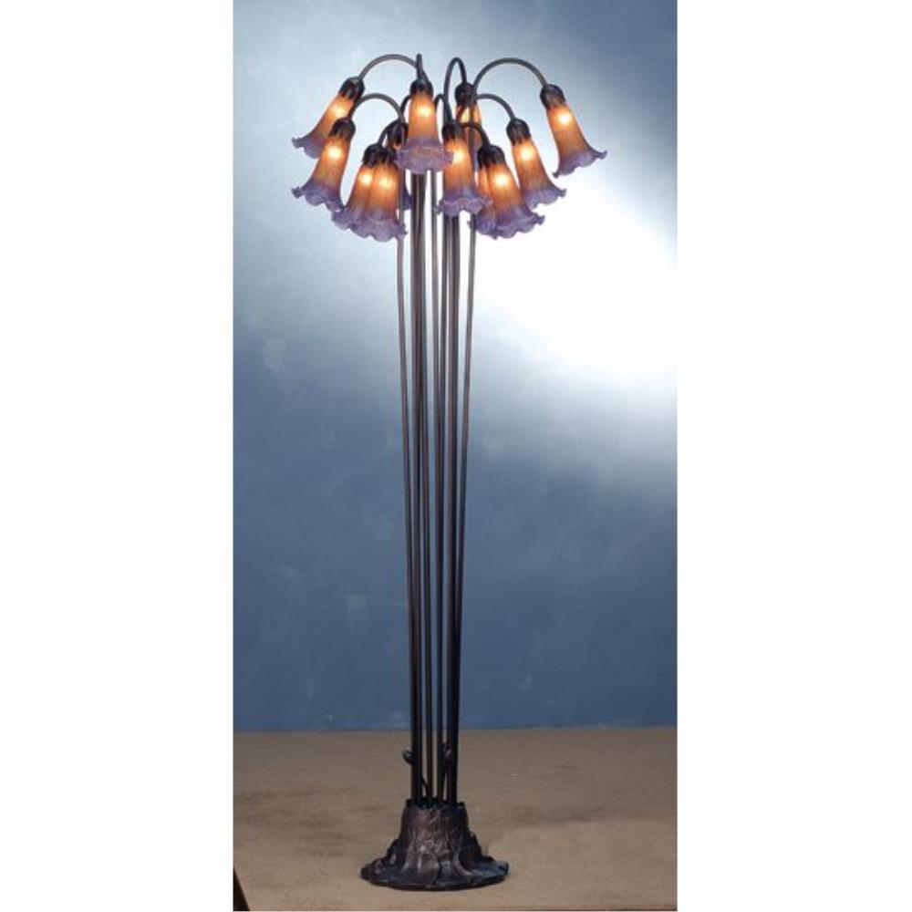 pond lily floor lamp