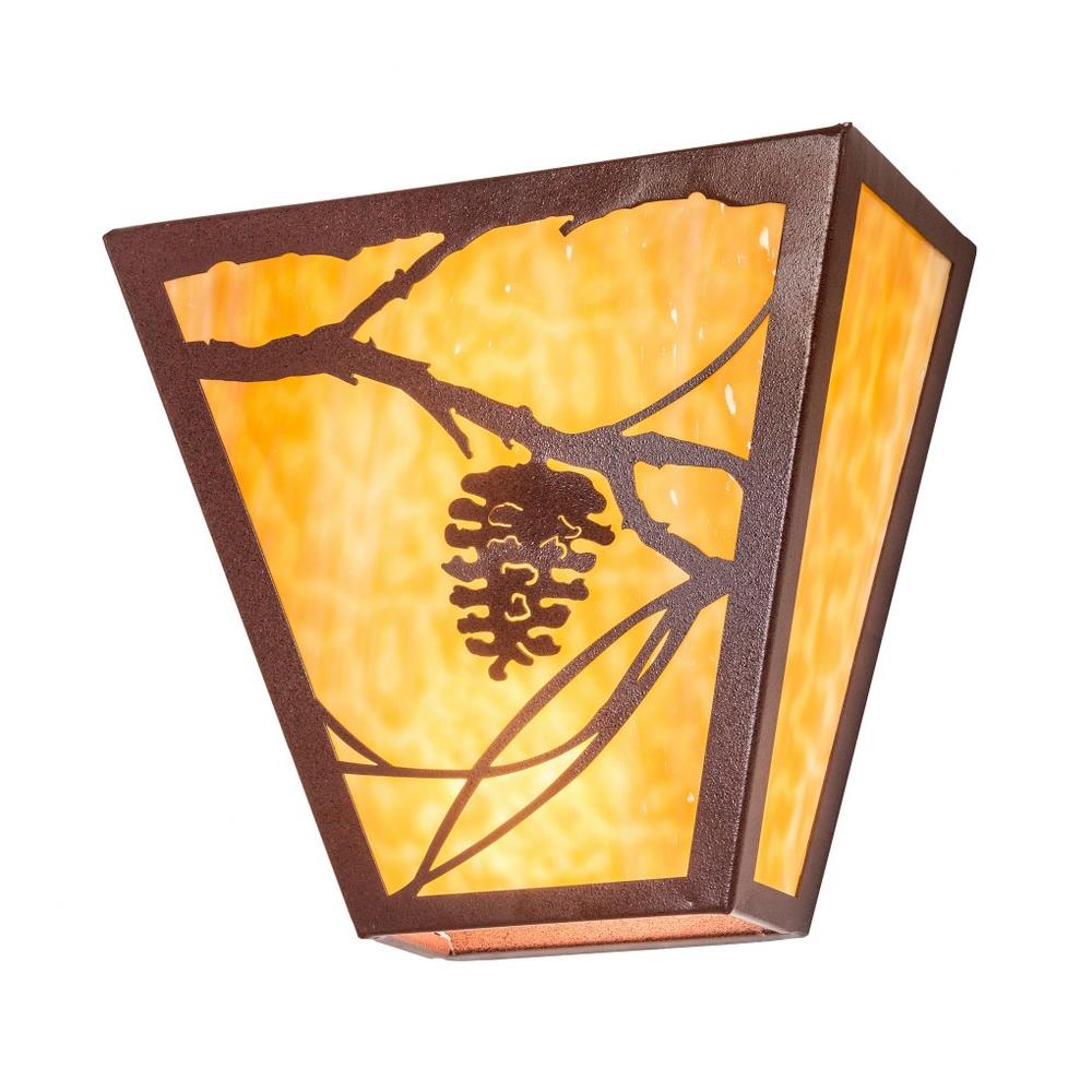 Meyda Tiffany 225720 13 Inch Wide Whispering Pines Wall Sconce