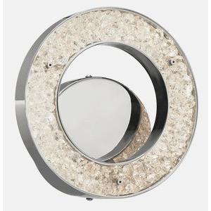 Crushed Ice - 9.75 Inch 15W 75 Led Wall Sconce
