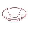 RWG12-SR - 3 x 12 Inch Wire Guard Shade - Satin Red Finish
