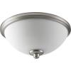 2389-9165 - 40W 3 Light Fan Light Kit - Satin Nickel Finish